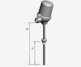 Kierteellinen lämpötila-anturi